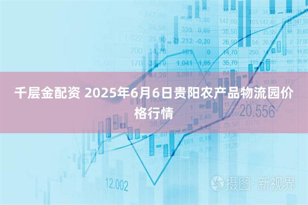 千层金配资 2025年6月6日贵阳农产品物流园价格行情