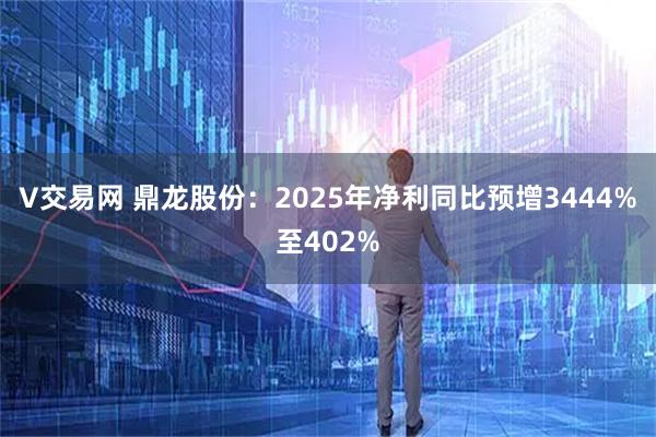 V交易网 鼎龙股份：2025年净利同比预增3444%至402%