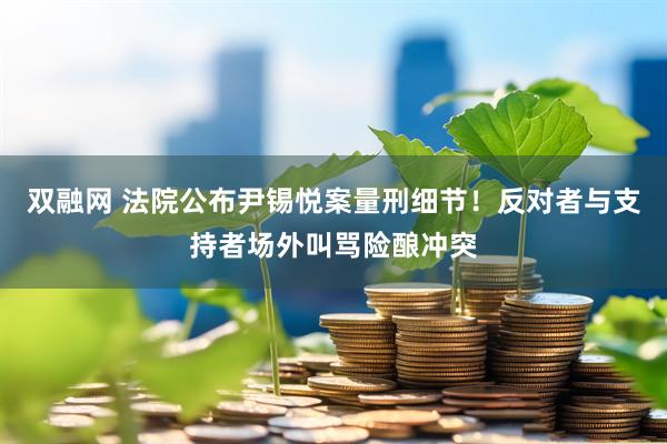 双融网 法院公布尹锡悦案量刑细节！反对者与支持者场外叫骂险酿冲突