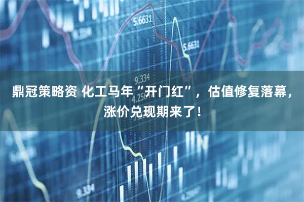 鼎冠策略资 化工马年“开门红”，估值修复落幕，涨价兑现期来了！
